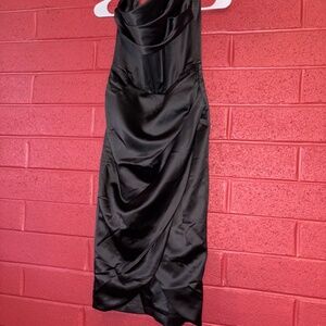 Bardot Jamila Corset Dress In Black